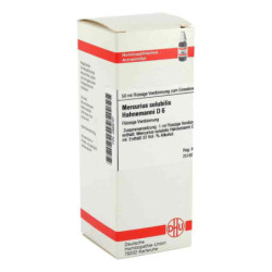 Mercurius Solub. D 6 Dilution Hahnemann  (50 ml) – PZN 2888797
