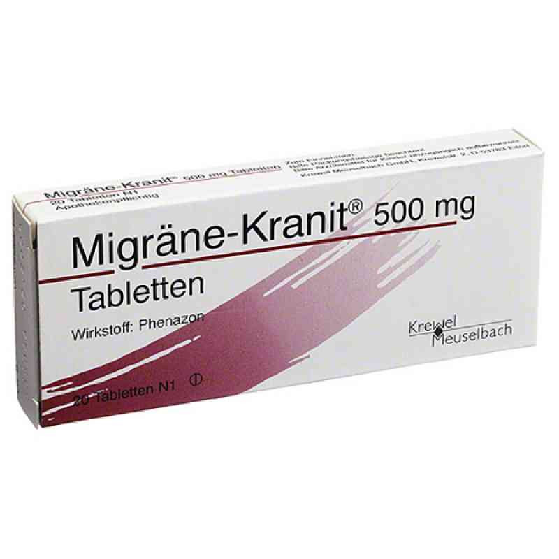 Migräne-Kranit 500mg (20 stk) – PZN 3438010