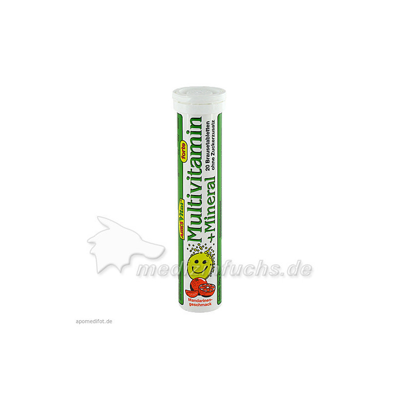 Multivitamin + Mineral Brausetabletten Soma, 20 ST – PZN 8900565