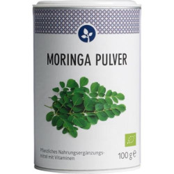 Moringa 100% Blattpulver bio, 100 G  – PZN 11595203