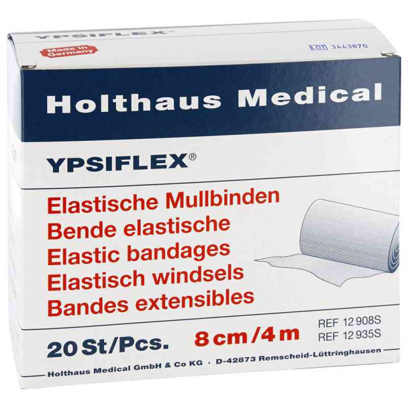 Mullbinden 4mx8cm elastisch  (20 stk) – PZN 4095121