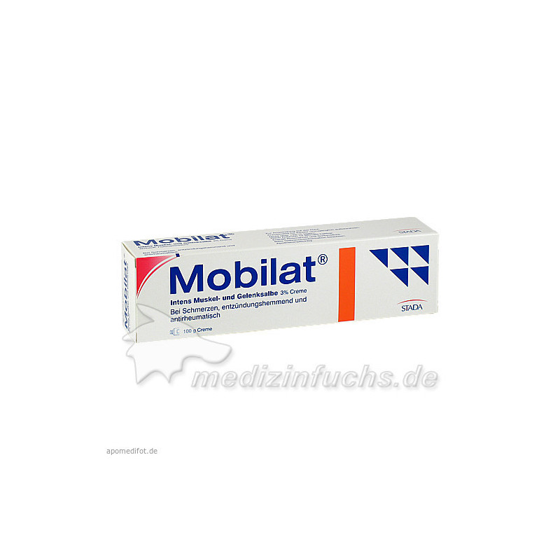 Mobilat Intens Muskel-und Gelenksalbe 3% Creme, 100 G – PZN 412493