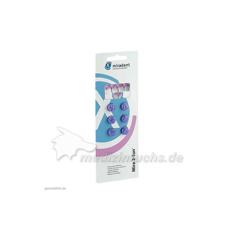 Mira 2-Ton Tablets Einfärbetabletten, 6 ST – PZN 2172082