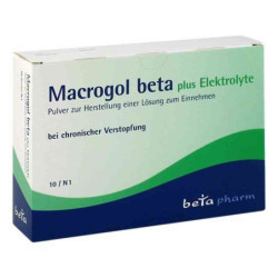 Macrogol beta plus Elektrolyte (10 stk) – PZN 9247021