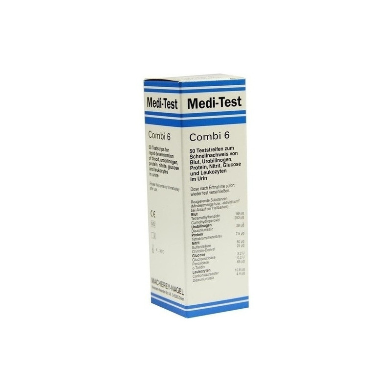 Medi-Test Combi 6, 50 ST – PZN 755046