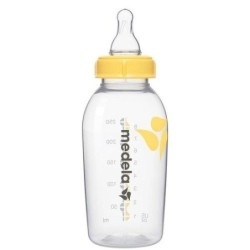 Medela Milchflasche 250ml mit Sauger M, 1 ST – PZN 121695
