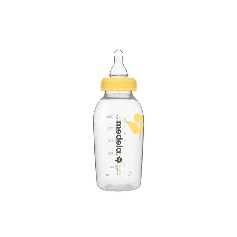 Medela Milchflasche 250ml mit Sauger M, 1 ST – PZN 121695