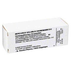 Mercurius Solub. D 12 Globuli Hahnemann  (10 g) – PZN 2222029