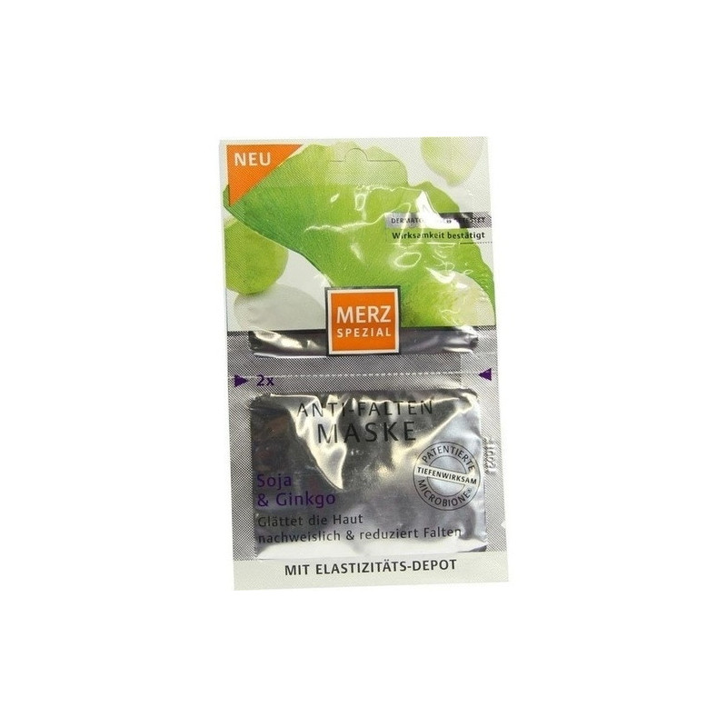 Merz Spezial Anti-Falten Maske Soja & Ginkgo, 2X5 ML – PZN 5010776