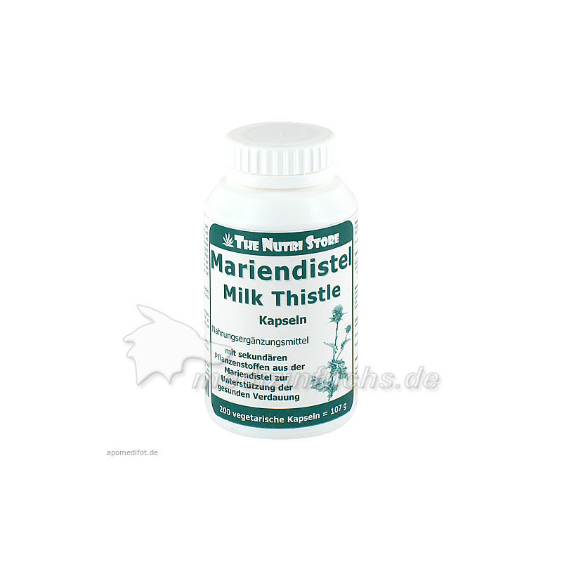 Mariendistel Milk Thistle 200 mg vegetarische, 200 ST – PZN 5025447
