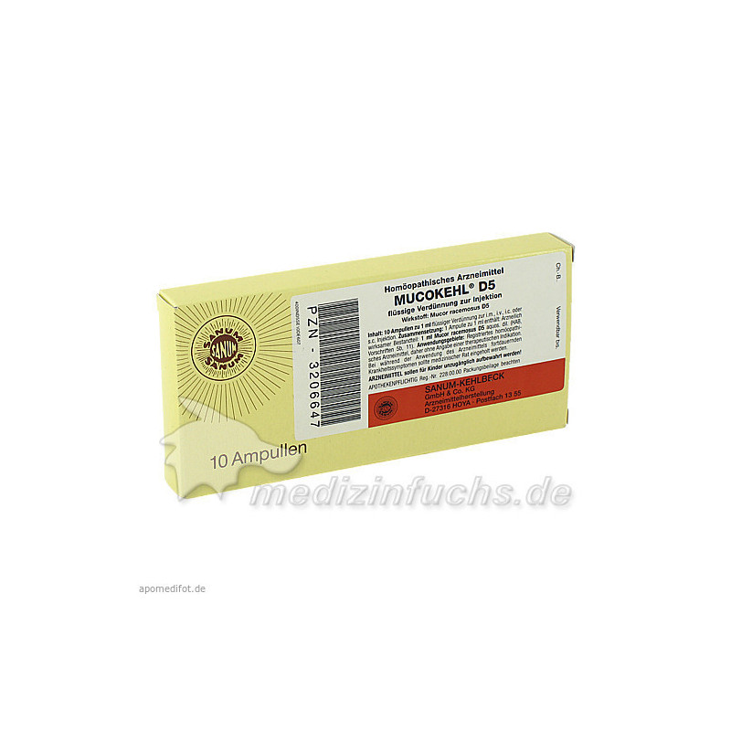 MUCOKEHL D 5, 10X1 ML – PZN 3206647