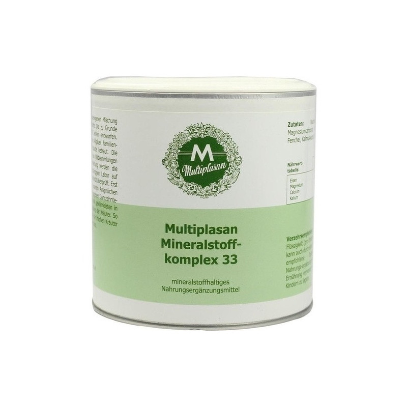 Multiplasan Mineralstoffkomplex 33, 300 G – PZN 4155484