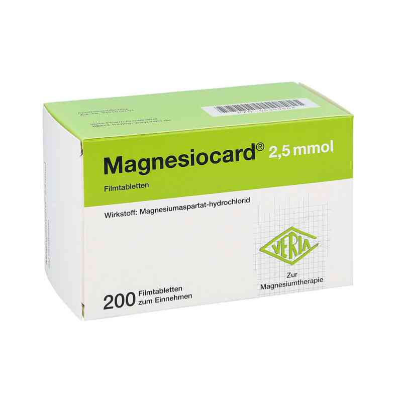 Magnesiocard 2,5 mmol Filmtabletten (200 stk) – PZN 5359504