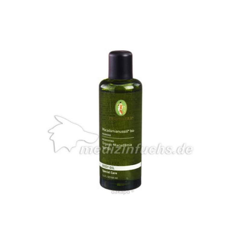 Macadamianussöl bio, 100 ML – PZN 19198