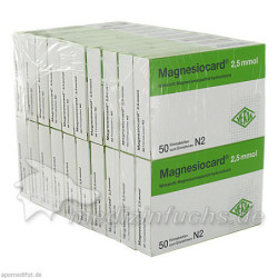 Magnesiocard 2.5mmol, 20X50 ST  – PZN 1667835