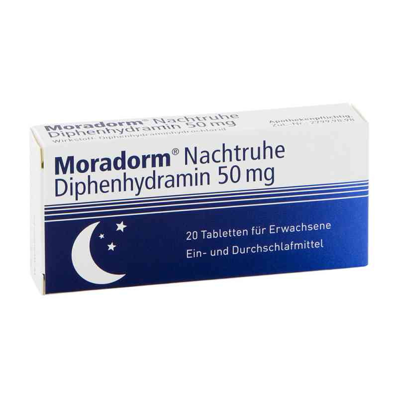 Moradorm Nachtruhe Diphenhydramin 50mg (20 stk) – PZN 10946126