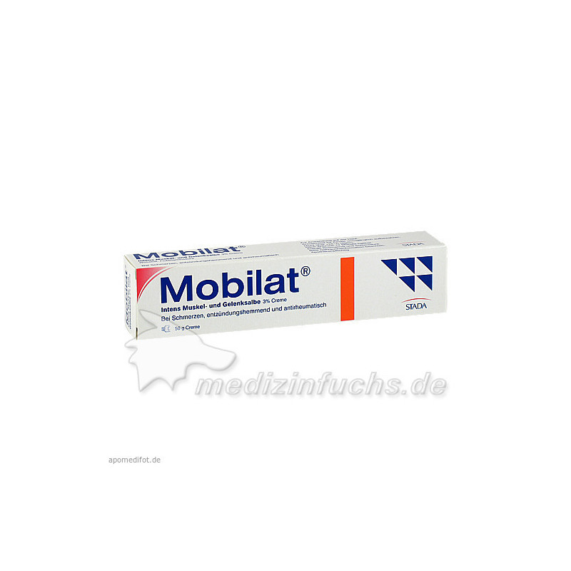 Mobilat Intens Muskel-und Gelenksalbe 3% Creme, 50 G – PZN 3817003