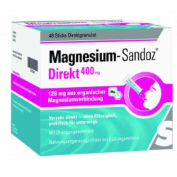 Magnesium Sandoz Direkt 400 mg Sticks (48 stk) – PZN 14210072
