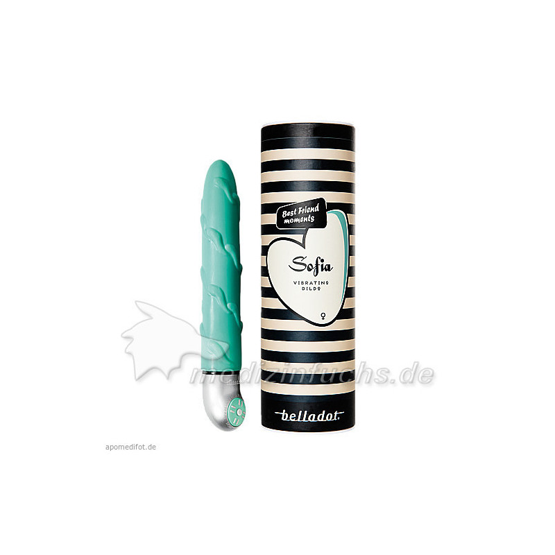 Belladot/Sofia Vibrator Wellenmuster grün, 1 ST – PZN 10400918