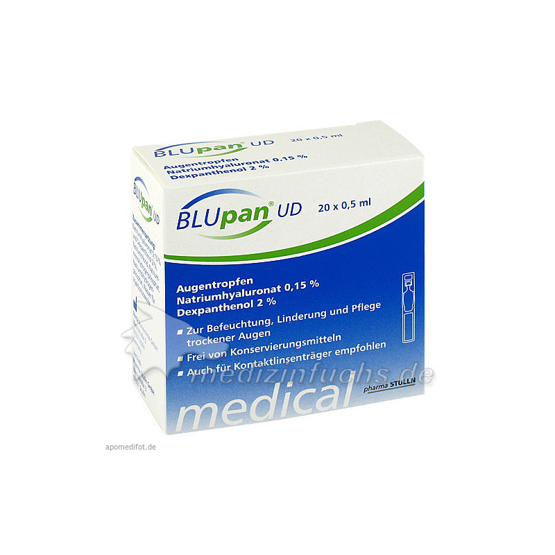 BLUPAN UD Augentropfen, 20X0.5 ML – PZN 3775411