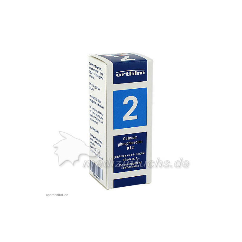 Biochemie Globuli Nr. 2 Calcium phosphoricum D12, 15 G – PZN 8884458