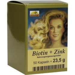 Biotin + Zink Haarkapseln, 50 ST – PZN 4595639
