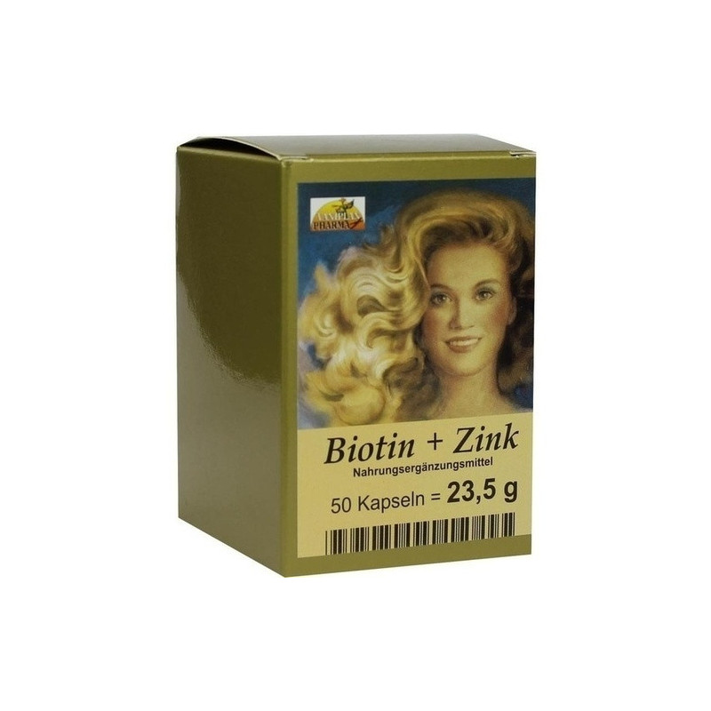 Biotin + Zink Haarkapseln, 50 ST – PZN 4595639
