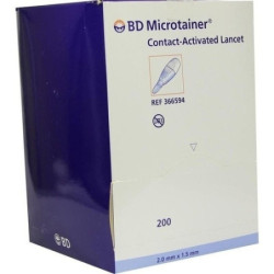 BD Microtainer Lanzette blau, 200 ST – PZN 1111440