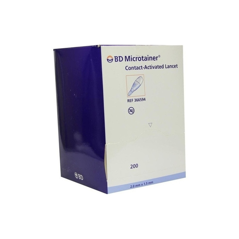 BD Microtainer Lanzette blau, 200 ST – PZN 1111440