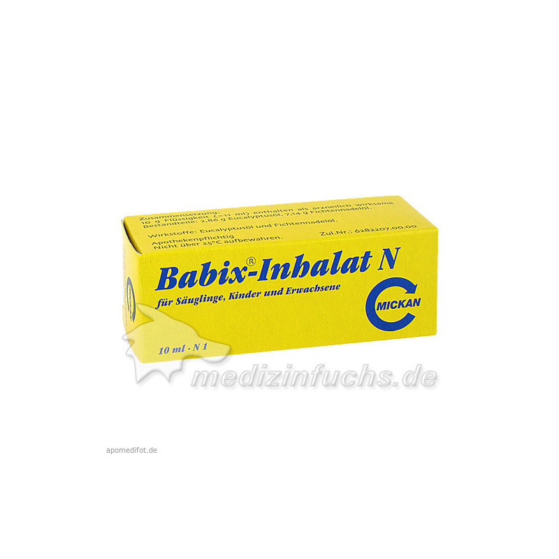 Babix-Inhalat N, 10 ML – PZN 4459669