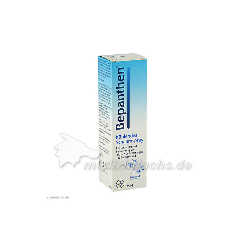 Bepanthen Schaumspray, 75 ML – PZN 3916343