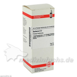 BERBERIS D 2, 50 ML – PZN 2126231