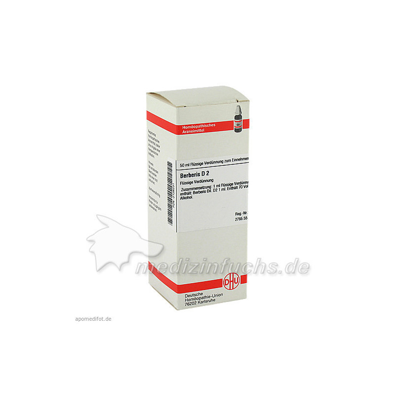 BERBERIS D 2, 50 ML – PZN 2126231
