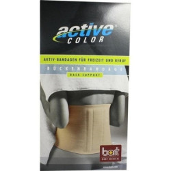 BORT ActiveColor Rueckenbandage haut medium, 1 ST – PZN 5873477