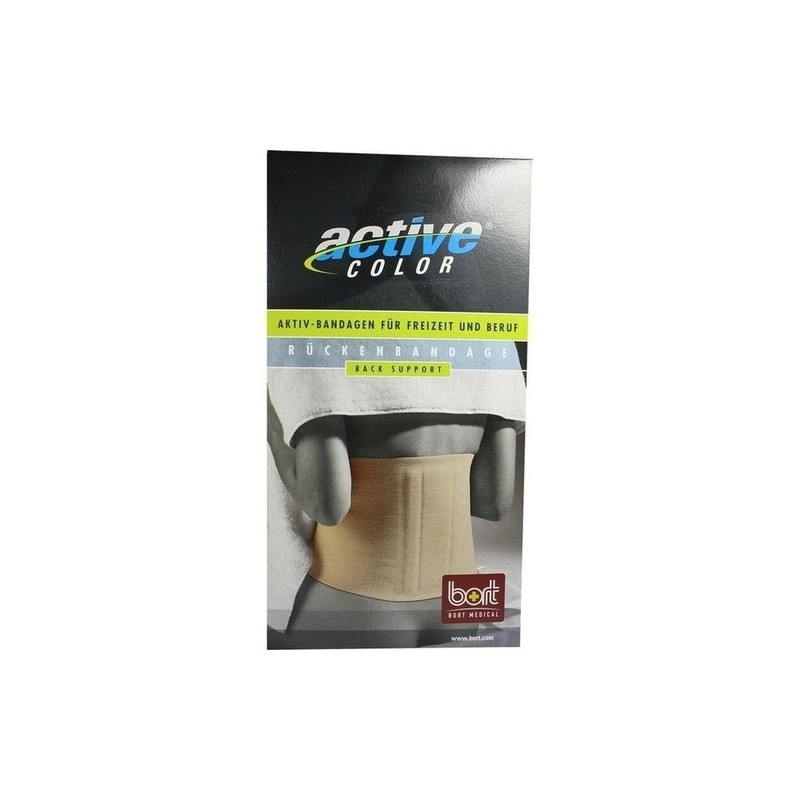 BORT ActiveColor Rueckenbandage haut medium, 1 ST – PZN 5873477