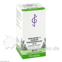 Biochemie 3 Ferrum phosphoricum D 12, 200 ST – PZN 4324739