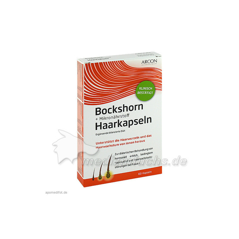 Bockshorn+Mikronährstoff Haarkap.Arcon-Tisane plus, 60 ST – PZN 5010552