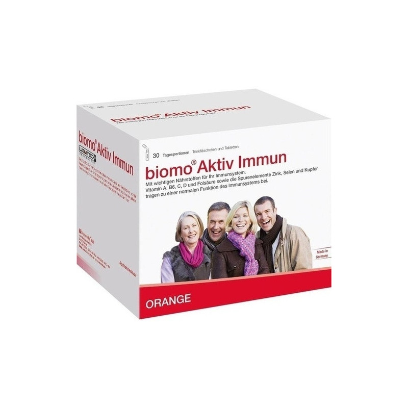 biomo Aktiv Immun Trinkfl.+Tab. 30-Tages-Kombi, 1 P – PZN 10186945