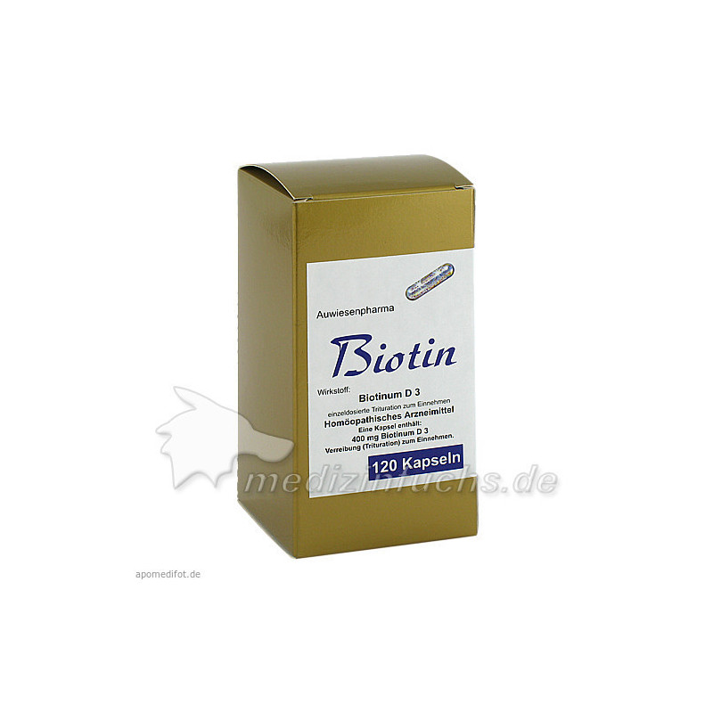 Biotin Auwiesenpharma, 120 ST – PZN 881638