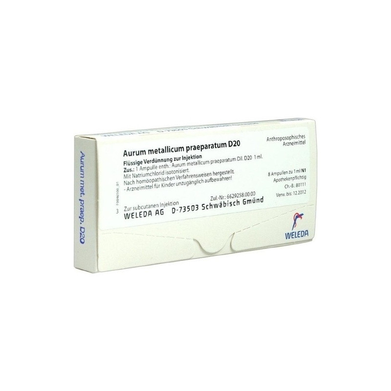 AURUM MET PRAEP D20, 8 ST – PZN 1618883