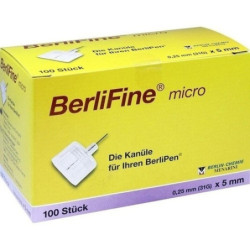 BerliFine micro Kanülen 0.25x5mm, 100 ST – PZN 7108723