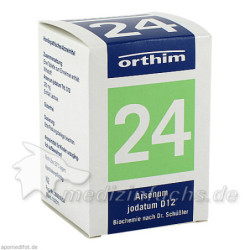 BIOCHEMIE Orthim 24 Arsenum jodatum D 12 Tabletten, 200 ST – PZN 7417453