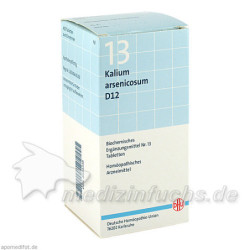 BIOCHEMIE DHU 13 Kalium arsenicosum D12 Tabl., 420 ST – PZN 6584338
