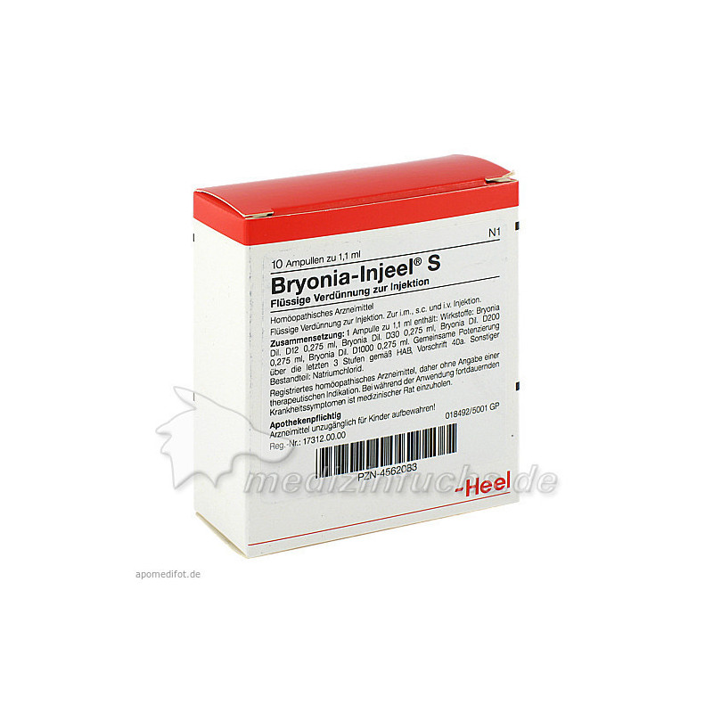 BRYONIA INJ S, 10 ST – PZN 4562083