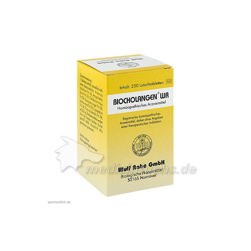 Biocholangen WR, 250 ST – PZN 1668148