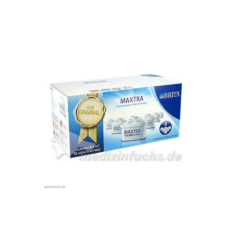 Brita Maxtra-Filterkartusche Pack 6, 6 ST – PZN 6686866