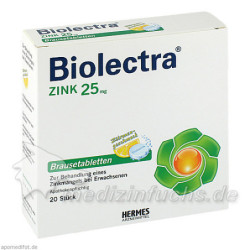 Biolectra Zink, 20 ST – PZN 8656272