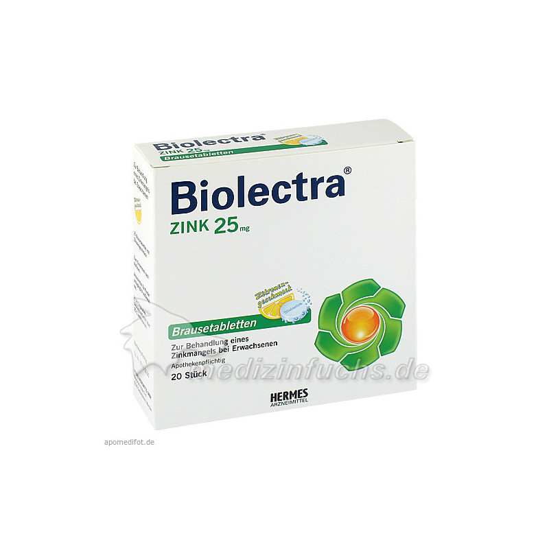 Biolectra Zink, 20 ST – PZN 8656272
