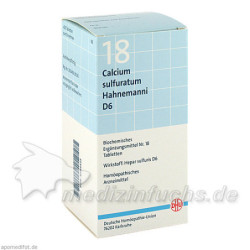 BIOCHEMIE DHU 18 Calcium sulfuratum D 6 Tabl., 420 ST – PZN 6584433