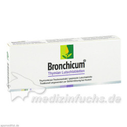 Bronchicum Thymian Lutschtabletten, 20 ST – PZN 9287865